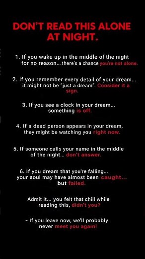 6 Creepy Night Facts That Will Give You Chills