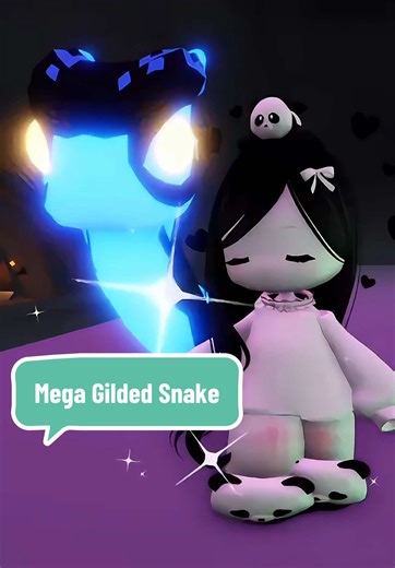 Discover the Mega Gilded Snake in Adopt Me Roblox