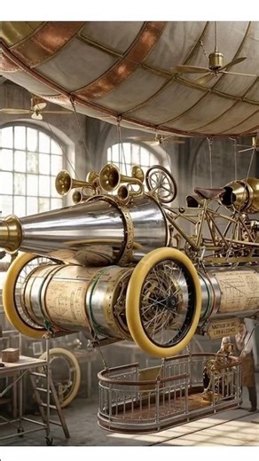 A steampunk cyclekart #automobile #cyclekart #amazing #art #work #history #design #animation #di