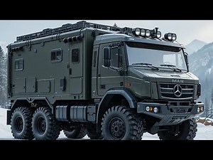 2026 MAN KAT1 6x6 – Military Grade Motorhome for Extreme Adventures