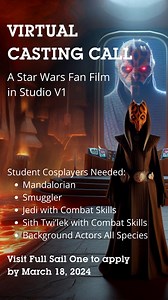 1.9K views · 66 reactions | Calling all Full Sail Student Cosplayers!...