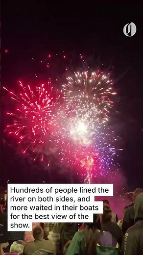 Thousands gather at Portland's waterfront for July 4 fireworks