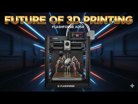 FlashForge AD5X Review – Best Budget Multi-Color 3D Printer?