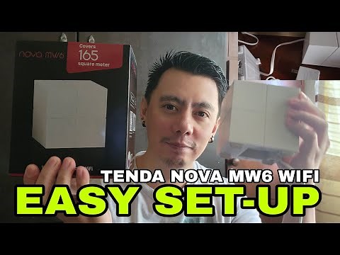 EASY STEPS | How to Set-up and Install Free PLDT Tenda Nova MW6 WIFI with 200mbps Speed | Mahal Pala