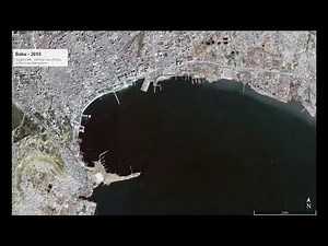 BAKU SATELLITE VIEW TIMELAPS (2001-2022)