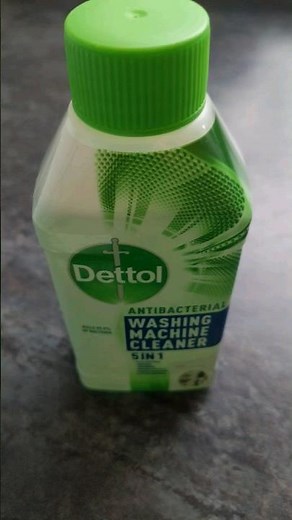 Dettol washing machine cleaner #shorts #washing #cleaner #dettol #5 in 1 cleaner