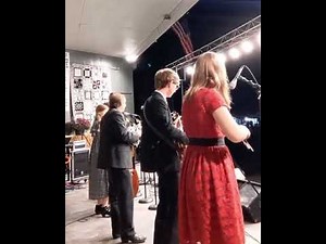 The Tennessee Bluegrass Band onstage in Burkesville KY