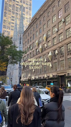 See Angel Wings for Free at VS on 640 5th Avenue, NYC