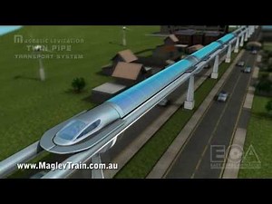 Magnetic levitation twin pipe transport system - advanced maglev train technology