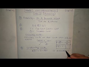 Chapter 15 Exercise 15.1 (Basics, Q1, Q2, Q3) PROBABILITY of maths class 10 || NCERT