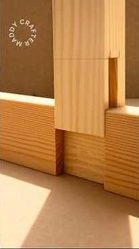 Perfect Corner Bridle Joint for Strong Woodworking Frames #woodscraft #diy