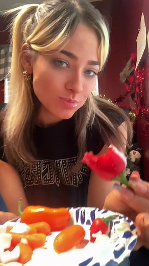 Vegetable Snack with Crunchy Sounds | ASMR Eating Video