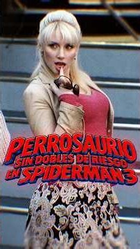 Bryce Dallas Howard, grabó esta escena en Spiderman 3completamente práctico y sin dobles de riesgo!