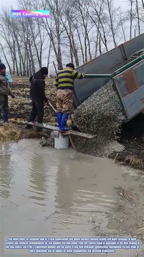 Earth and Water Unite: How Hydraulic Fill Construction Builds Rural Irrigation Infrastructure