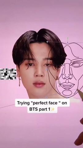 What If BTS Got the Perfect Face Makeover? Full Art Tutorial