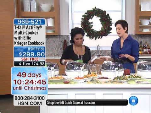 T-fal ActiFry Multi-Cooker with Ellie Krieger Cookbook