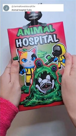 Roblox Animal Hospital Game Book Blindbag 5 로블록스 동물병원 게임북 블라인드백 #roblox #papercraft #asmr #동물병원