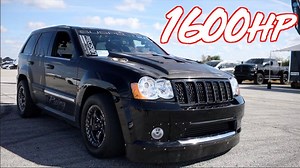 1600HP AWD Jeep goes 197mph! - Worlds Fastest Jeep SRT8 | That Racing Channel