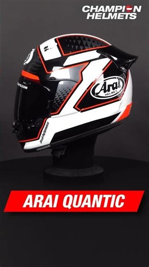 Arai Quantic Gui Red - Showcase #arai #quantic #touring #motorcycle