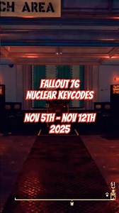 What are The Nuclear Keycodes This Week In Fallout 76? Nov 5th - Nov 12th