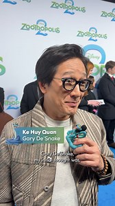Ke Huy Quan stars as Gary De'Snake in Zootropolis 2, in cinemas now! 🐍 | Walt Disney Studios