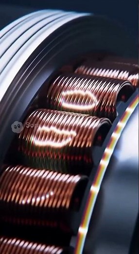 How a Tesla Electric Engine Works — Reflective Edition. follow for more