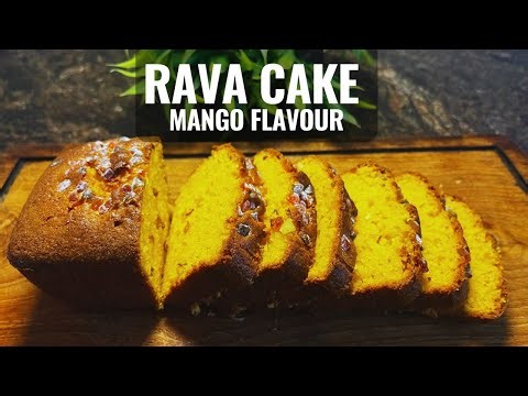 Instant Mango Rava Cake | No Maida, No Egg