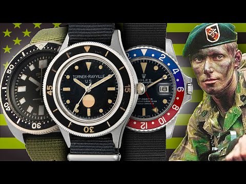 Watches Of The American Armed Forces - Vietnam (MACV-SOG, Navy SEALs, Marines, Army, Air Force)