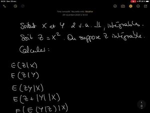 Quelques propriétés de l’espérance conditionnelle