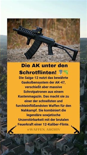 Saiga-12: Die russische Schrotflinte mit AK-Genen 🔫🇷🇺