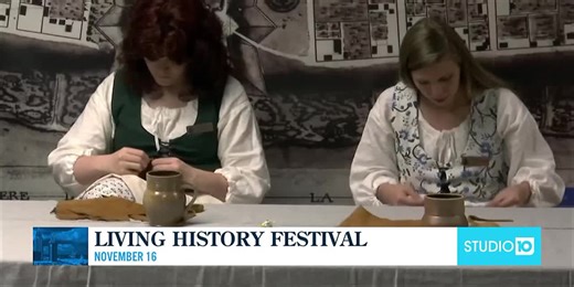 Living History Festival at Colonial Fort Condé