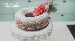 Porque ustedes lo pidieron, aquí tienen la receta para preparar un delicioso queque navideño. Mi batidora Cuisinart Latinoamérica no me puede faltar en esta linda época. | Chef Sophia