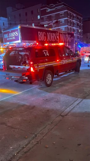 NYC Municipal Cars on Instagram: "Here’s a Chevy Silverado belonging to the FDNY (New York City Fire Department). The truck says “Division 14” meaning this is one of the authorized Division Chief units responsible for supervising multiple battalions. It’s on scene of a two-alarm fire caused by a gasoline leak in a auto body shop in Astoria, Queens, NYC. #nyc #fdny #fdnyvehicles #fdnyfire"