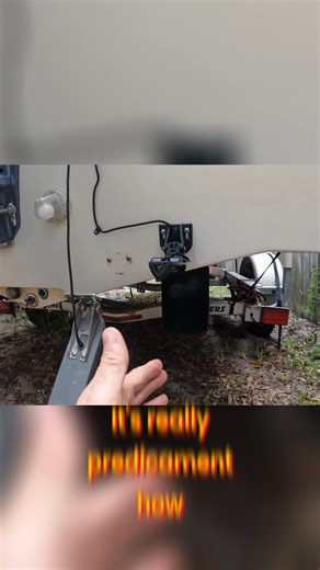 It's a real problem figuring out the right height. Too low, and a huge wave splashes the engine. Too high, and it won't read properly. But at slow speeds, it reads all the time, which is what matters. #BoatEngine #BoatMaintenance #DIYBoating #BoatingProblems | Born Again Boating