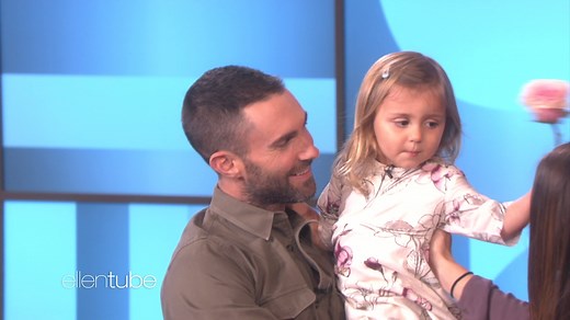 Happy birthday, Adam Levine! Love from me and your girlfriend. | Ellen DeGeneres