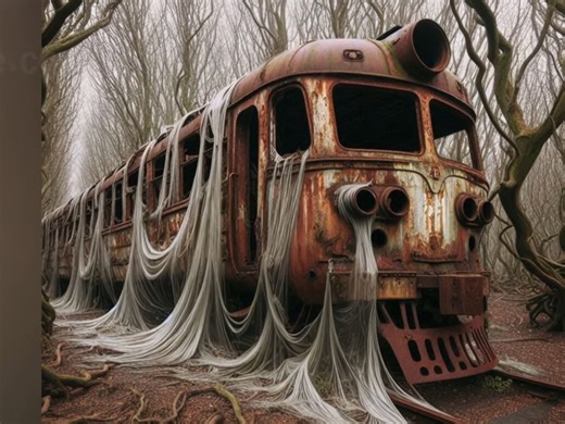 关于火车的鬼故事视频搬运～废弃火车仍然在跑车～ This Abandoned Train Still Runs… What Happened to These～