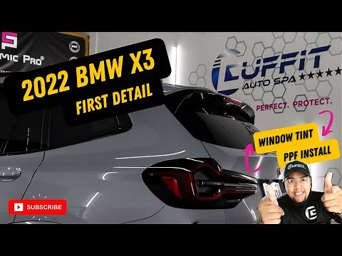 2022 BMW X3 New Car Protection Detail | PPF | Paint Protection Film | Window Tint | Install
