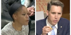 Josh Hawley got owned after saying men can't get pregnant