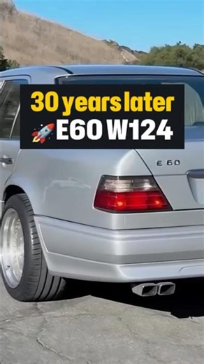 🐺 W124 E60 AMG – The Wolf With a V8 Bite! 🔥