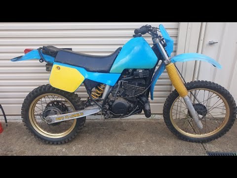 1983 Yamaha IT490. VMX, Bigbore enduro What mods has the bike had Wait near the end to hear it run.