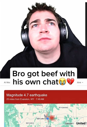 Bro got beef with his own chat😭💔 #streamer #steakclips #steak #funny #fyp