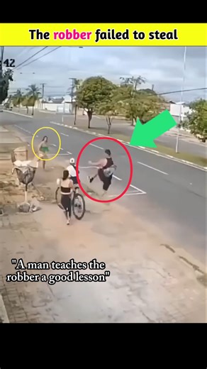 The robber failed to steal