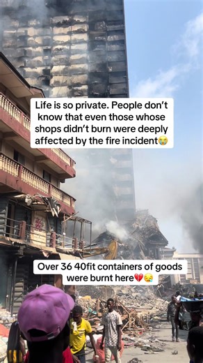 Fire Outbreak Devastates Shops and Warehouses