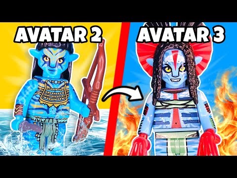 I made EVERY AVATAR Character in LEGO…