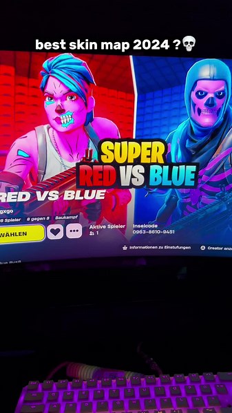 This js the best skins map!💀 #viral #fortnite #map