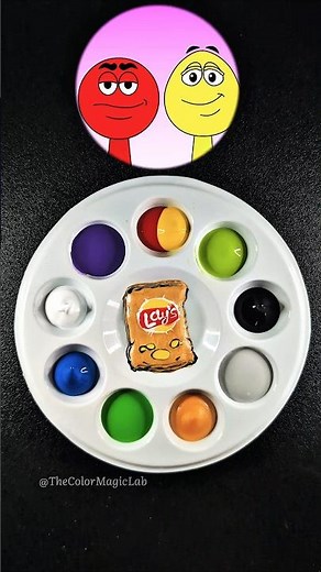 Sprunki Color Mixing 😲 Lay's 🥔 #sprunki #lays #m&m #colormixing