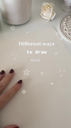 Different ways to draw stars ✧･ﾟ: *✧･ﾟ:* #tutorial #drawingtips #diy #art