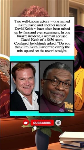 🤯😱Keith David vs. David Keith Confusion | Both surprisingly..🥹❤️#shorts