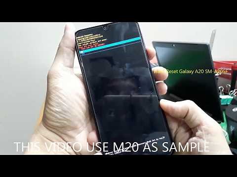 Hard Reset Galaxy A20 SM-A205F