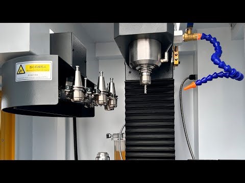 Desktop CNC Mill with ATC - Auto Tool Changer#5axis #cncmill